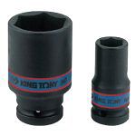 Nasadka krótka udarowa cienkościenna 1/2" 14mm x 52mm, 6-kąt KING TONY 483514M