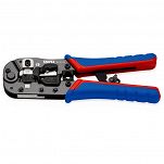 Zaciskarka do zagniatania złączek RJ typu Western RJ45 8-stykowych KNIPEX 97 51 13 - 10