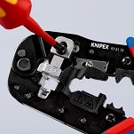 Zaciskarka do zagniatania złączek RJ typu Western RJ45 8-stykowych KNIPEX 97 51 13 - 4