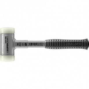 Młotek z miękkim bijakiem z trzonkiem z profilu stal, bezodrzutowy 50mm HALDER 3377.050