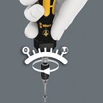 Wkrętak śrubokręt dynamo nastawny 0,10-0,34 Nm ESD WERA 05074786001 - 8