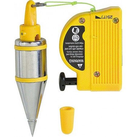 Pion murarski z automatycznym zwijaczem 0,9mm x 3m Plumb-Rite 300 TAJIMA