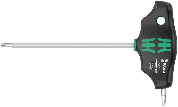 Wkrętak śrubokręt TX 15 z rękojeścią poprzeczną z funkcją przytrzymywania 467 TORX® HF WERA 05023372001
