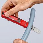 Ściągacz Izolacji z Przewodów i Kabli Okrągłych KNIPEX 16 20 165 SB - 4