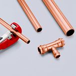 Obcinak do rur miedzianych mosiądz inox 6-35 mm TubiX KNIPEX 90 31 02 SB BK - 4