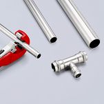 Obcinak do rur miedzianych mosiądz inox 6-35 mm TubiX KNIPEX 90 31 02 SB BK - 3