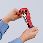 Obcinak do rur miedzianych mosiądz inox 6-35 mm TubiX KNIPEX 90 31 02 SB BK - 8