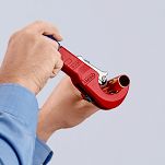 Obcinak do rur miedzianych mosiądz inox 6-35 mm TubiX KNIPEX 90 31 02 SB BK - 7