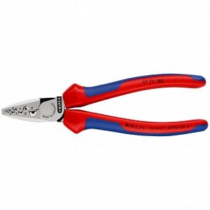 Szczypce do Zaciskania Tulejek 0,25 do 16mm2 KNIPEX 97 72 180