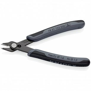 Szczypce Tnące Super Knips rozładowujące ładunki elektrostatyczne KNIPEX 78 61 125 ESD