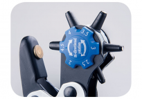 Dziurkacz przebijak do skóry, materiałów, plastiku 2-4.5mm KING TONY 74A00 - 2