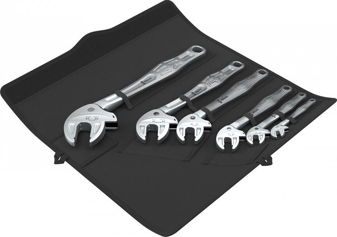 Zestaw samonastawnych kluczy płaskich z grzechotką 6004 Joker 6 Set 1, 6 części WERA 05020111001