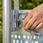 Klucz wielofunkcyjny uniwersalny 10 profili do szaf TwinKey KNIPEX 00 11 01 - 5