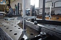 Narzędzie mocujące do stołów spawalniczych z regulowanym wysięgiem TWV BESSEY TWV28-30-17K - 2