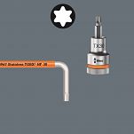 Zestaw kluczy trzpieniowych długich z funkcją przytrzymywania 3967/9 SXL HF TORX WERA 05022689001 - 6