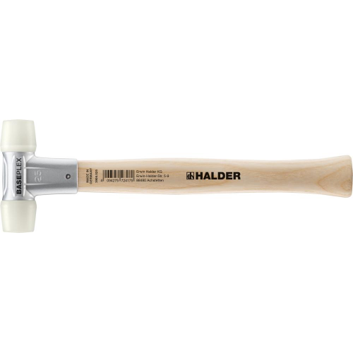 Młotek z miękkim bijakiem Baseplex 25mm Nylon HALDER 3908.025