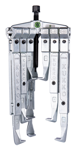 Ściągacz 3-ramienny uniwersalny w zestawie KUKKO 30-3-P3