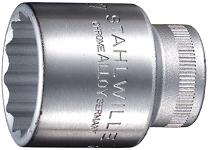 Nasadka 1/2" 10mm,12-kątna, krótka 50 10 STAHLWILLE 03010010