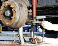 Wyciskacz do przegubów kulowych z krótkim wrzecionem hydraulicznym KUKKO 129-5-H - 2