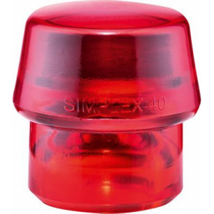 Obuch do młotka z miękkim bijakiem SIMPLEX, z tworzywa sztucznego 40mm HALDER 3206.040