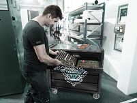 Wózek warsztatowy Tool Rebel Stainless XXL 9801, bez narzędzi, 1133 x 588 x 1020 mm WERA 05501881001 - 2