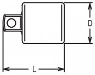 Adapter 3/8