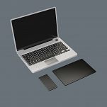 Zestaw wkrętaków śrubokrętów dla elektroników Kraftform Micro ESD Big Pack 1, 25 część WERA 05134019001 - 3