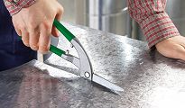 Nożyce przelotowe do blachy pelikan lewe ERDI BESSEY D118-300L - 2