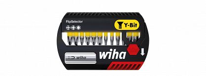 Zestaw bitów FlipSelector, bit Y 25 mm Phillips, Pozidriv, TORX® 13-cz. 1/4" 41827 WIHA