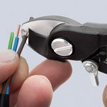 Nożyce do ściągania izolacji i Cięcia Kabli Cu i Al KNIPEX 95 41 165 - 2