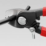 Nożyce do ściągania izolacji i Cięcia Kabli Cu i Al KNIPEX 95 41 165 - 3
