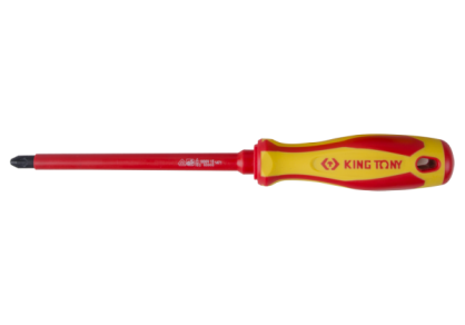 Wkrętak śrubokręt krzyżakowy izolowany no.1 4,5 x 100mm PH1 KING TONY 14710104