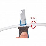 Narzędzie hak do ściągania izolacji 4-28 mm GEDORE 6698300  - 2