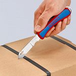 Nóż monterski uniwersalny ze stali nierdzewnej KNIPEX 16 20 50 SB - 4