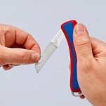 Nóż monterski uniwersalny ze stali nierdzewnej KNIPEX 16 20 50 SB - 6