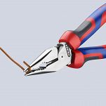 Kombinerki Szczypce uniwersalne z ostro zakończonymi szczękami 08 22 185 - 4