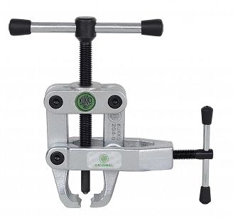 Ściągacz 2-ramienny łożysk „Cobra” z pazurami rozdzielającymi i zaciskiem bocznym KUKKO 204-0