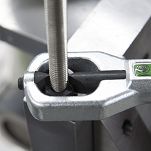 Dwuostrzowy, mechaniczny przecinak do nakrętek KUKKO 54-3 - 2