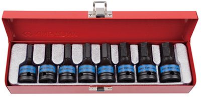 Nasadki udarowe z końcówką HEX 1/2