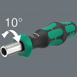 Rękojeść z uchwytem do bitów 838 RA S WERA 05051492001 - 3