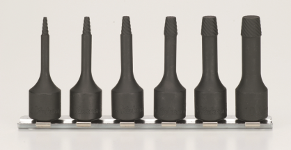 Zestaw wykrętaków nasadowych do urwanych śrub 3/8" 6szt. 2-10mm x 60mm KOKEN