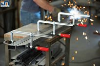 Ścisk śrubowy ślusarski stalowy 800x120mm classiX GS BESSEY GS80 - 3