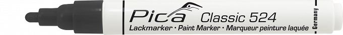 Marker olejowy czarny PICA 524/46