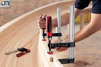 Ścisk  śrubowy stolarski  żeliwny 300/100mm Original BESSEY TG30S10-2K - 2