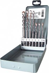 Wiertła SDS-Plus zestaw 7-częściowy 5-12mm FORTIS 3807446