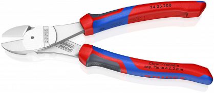 Szczypce Tnące Boczne o zwiększonym przełożeniu KNIPEX 74 05 200