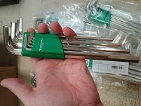 Zestaw Kluczy trzp.długich 1,5-10mm 9-Częściowy. 10765/9 STAHLWILLE 96432100 - 2