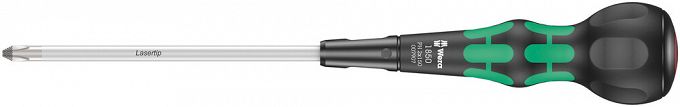 Wkrętak do śrub z gniazdem krzyżowym z rękojeścią kulistą Kraftform Ball-Grip 1850 PH, PH 2 x 150 mm WERA 05007907001