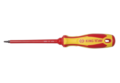 Wkrętak śrubokręt izolowany z końcówką kwadratową RB1 x 125mm KING TONY 14740105