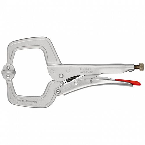 Szczypce Zaciskowe Spawalnicze z ruchomymi szczękami KNIPEX 42 44 280